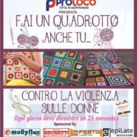FAI UN QUADROTTO ANCHE TU PER SOSTENERE LA LOTTA ALLA VIOLENZA CONTRO LE DONNE