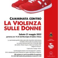 Camminata contro la violenza sulle donne – sabato 21 maggio 2022