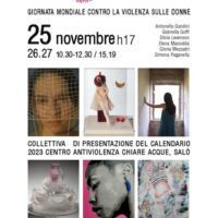 MOSTRA E PRESENTAZIONE DEL CALENDARIO CHIARE ACQUE 2023 inaugurazione venerdì 25 novembre ore 17.00