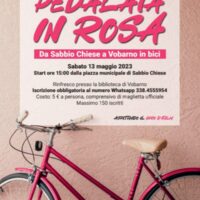 pedalata in rosa da Sabbio Chiese a Vobarno