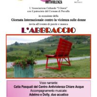 Evento di parole e musica ‘L’abbraccio’