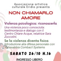 Incontro informativo dedicato alla sensibilizzazione sulla violenza psicologica