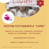 Mostra fotografica “LIVIDI” – inaugurazione sabato 8 marzo 2025 ore 10.30