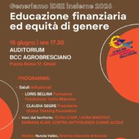 Educazione finanziaria ed equità di genere – Ghedi 16 giugno 2026